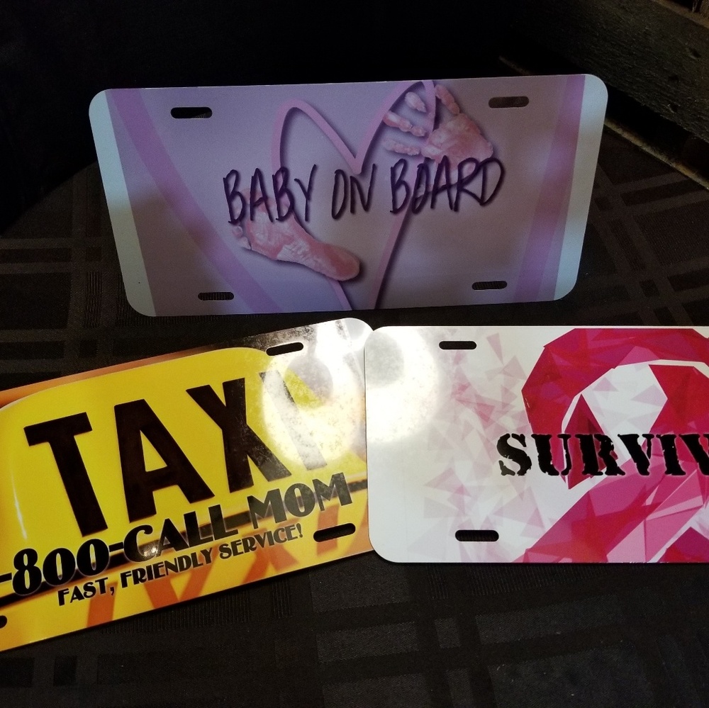*****BUSINESS CLOSE OUT *****Sublimated plates